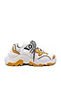view 1 of 6 SNEAKERS BILLY in White & Yellow