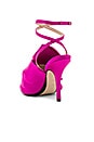 view 3 of 5 Strappy Open Toe Heel in Fuchsia