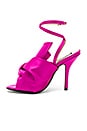 view 5 of 5 Strappy Open Toe Heel in Fuchsia