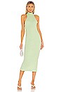 view 1 of 3 VESTIDO MIDI MARTINIQUE in Lime