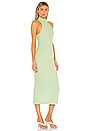 view 2 of 3 VESTIDO MIDI MARTINIQUE in Lime