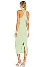 view 3 of 3 VESTIDO MIDI MARTINIQUE in Lime