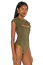 view 3 of 5 Slash Bodysuit in Army