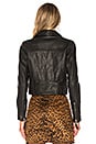 view 3 of 4 BLOUSON EN CUIR CLASSIC in Black Leather