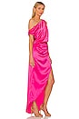 view 2 of 3 Dinah One Shoulder Dress in Pink