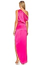 view 3 of 3 Dinah One Shoulder Dress in Pink
