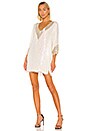 view 1 of 5 MINIVESTIDO CON LENTEJUELAS CLAIR in White