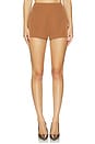 view 1 of 6 Clara Short in Caramel