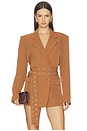 view 1 of 4 Jannette Blazer in Caramel