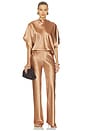 view 7 of 7 Norma Pant in Gold