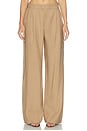 view 1 of 6 PANTALÓN CON TRABILLAS ALEXIS  in Camel