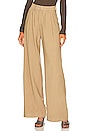 view 1 of 4 PANTALON LARGE FABI in Camel