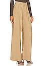 view 2 of 4 Fabi Wide Leg Pant in Camel