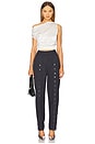 view 5 of 6 Alessia Pant in Dusk & Silver Stripe