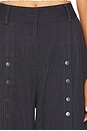view 6 of 6 Alessia Pant in Dusk & Silver Stripe