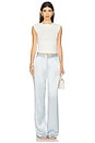 view 5 of 6 Esme Pant in Sky Blue