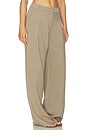 view 2 of 6 PANTALON MONROE in Taupe