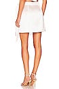 view 3 of 4 Kyla Mini Skirt in White
