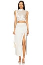 view 5 of 6 Lane Skirt in Champagne
