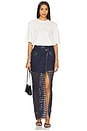 view 5 of 6 Bria Skirt in Denim