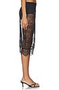 view 3 of 6 Stella Midi Skirt in Black