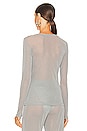 view 3 of 4 Tera Top in Silver Blue Mesh