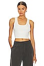 view 1 of 4 Eve Crop Top in White
