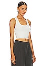 view 2 of 4 Eve Crop Top in White