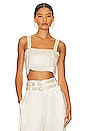 view 1 of 4 Freya Crop Top in Champagne