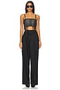 view 4 of 5 Karter Crop Top in Black