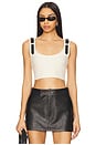 view 1 of 4 Otto Crop Top in Ivory
