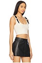 view 2 of 4 Otto Crop Top in Ivory