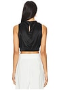 view 3 of 4 Reese Crop Top in Black