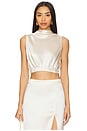view 1 of 4 Reese Crop Top in Champagne
