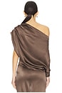 view 4 of 5 Kenzie Top in Chocolate