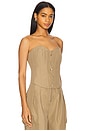 view 2 of 4 Maya Bustier in Army