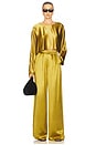 view 4 of 4 TOP CROPPED COM BAINHA CLEAN EMMY in Ochre