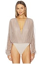 view 2 of 5 Pia Bodysuit in Taupe