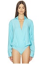 view 2 of 5 BODY DE SEDA VALEN in Aqua
