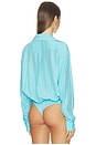 view 4 of 5 BODY DE SEDA VALEN in Aqua