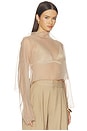 view 2 of 4 TOP BLUSA EZRA in Sand