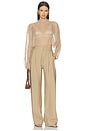 view 4 of 4 TOP BLUSA EZRA in Sand