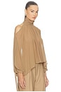 view 2 of 4 Juno Blouse in Camel