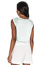 view 3 of 4 Mel Crop Top in Soft Mint