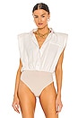 view 2 of 5 Briana Bodysuit in White