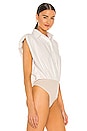 view 3 of 5 Briana Bodysuit in White