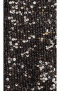view 5 of 5 Vivi Angle Sequin Top in Black