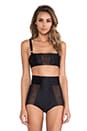 view 1 of 4 Oliver Bandeau Bra in Black