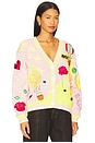 view 2 of 6 Wizard Of Oz Cardigan in Barely Pink