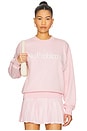 view 1 of 4 No Problemo Sweatshirt in Pale Pink